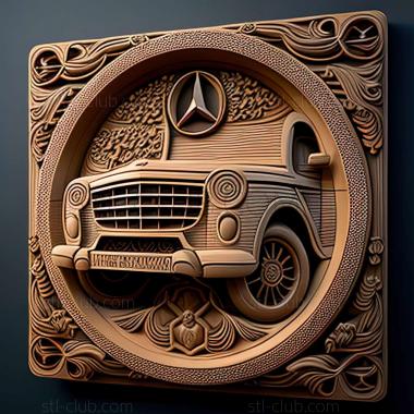 3D модель Mercedes Benz W463 (STL)